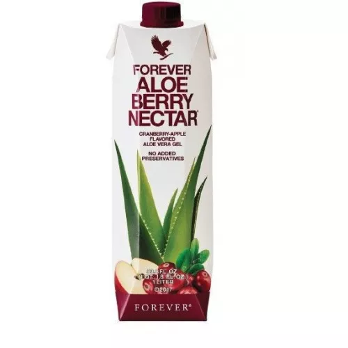 Aloe Berry Nectar - Aloes żurawinowy Forever, Aloes do picia Forever w kartonie  litr bez konserwantów