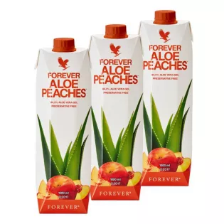 Forever Aloe Peaches Trójpak